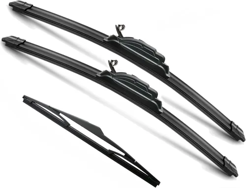 Vista 35 de JustCar - 3 limpiaparabrisas para Jeep Wangler 2007-2017 y Jeep Wrangler JK 2008-2018, repuesto de equipo original - 15, 15 y 12E pulgadas - juego