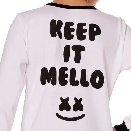 Vista 7 de InSpirit Designs Disfraz de Marshmello para niños