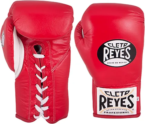 Vista 11 de CLETO REYES Safetec - Guantes de boxeo profesionales de competición para hombres y mujeres, MMA, Kickboxing, Muay Thai, con cordones