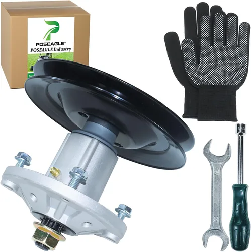 Vista 10 de El kit de montaje de husillo GY21099 previamente engrasado reemplaza el kit de husillo John Deere GY21099 GY20867 GY20592 para John Deere d170 la175