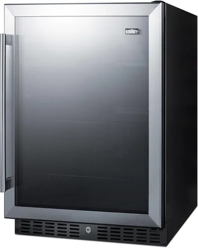 Vista 10 de Summit AL57G Nevera compacta de 61 cm de profundidad, autoestable para mostrador con 4.8 pies cúbicos de capacidad, de acero inoxidable