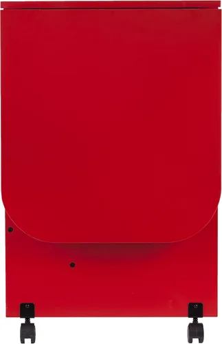 Vista 14 de SEI FURNITURE Southern Enterprises - Mesa extensible para manualidades, color rojo