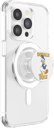 Vista 3 de Disney Mickey y sus amigos Donald Duck Retrato PopSockets MagSafe PopGrip para iPhone