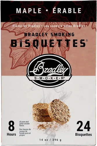 Vista 14 de Bradley Smoker Bisquetas Hunter's Blend (paquete de 24)
