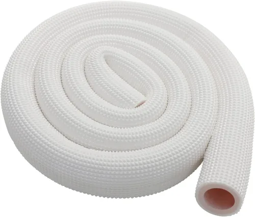 Vista 16 de Tubo de aislamiento para tuberías, BESUNTEK de 6 pies de longitud con preservación del calor, tubo de espuma aislado con agarre de soporte
