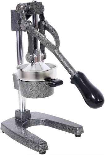 Vista 6 de Exprimidor de cítricos de hierro fundido, exprimidor manual de alta resistencia, extractor de jugo de pomelo naranja de grado comercial extra grande