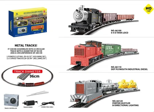 Vista 6 de Modelo del tren de locomotora de la escala 1/87 HO, modelo ferroviario de vapor accionado aleación británica 0-4-0, sistema de tren eléctrico