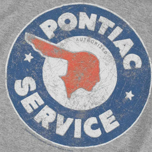 Vista 5 de Chief Pontiac Authorized Service Logo T Shirt & Stickers