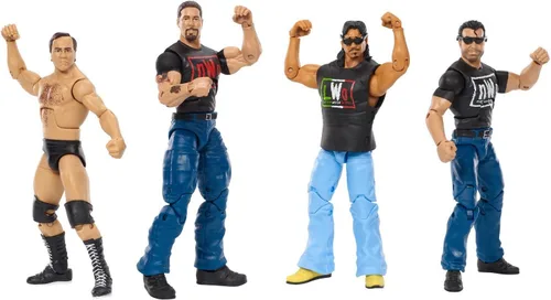 Vista 2 de WWE Hall of Fame Elite Collection NWO Figura 4pk
