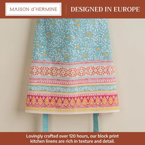Vista 56 de Maison d' Hermine Delantales para mujer con bolsillo, 100% algodón (27.50 x 31.50 pulgadas)