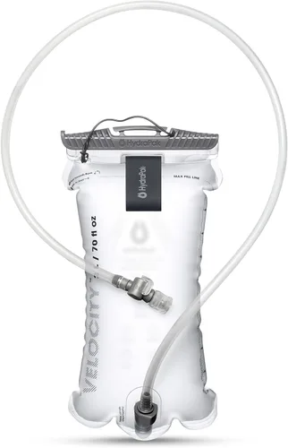 Vista 9 de HydraPak Velocity Depósito de hidratación (1.5L, 2L, 3L), cámara de agua ultraligera, válvula de mordida autosellante, a prueba de fugas