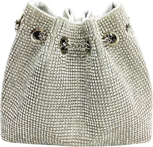 Vista 8 de Bolsas de diamantes de imitación para mujer, bolso de mano con lentejuelas brillantes, bolso de noche para boda, cóctel, graduación, fiesta, club