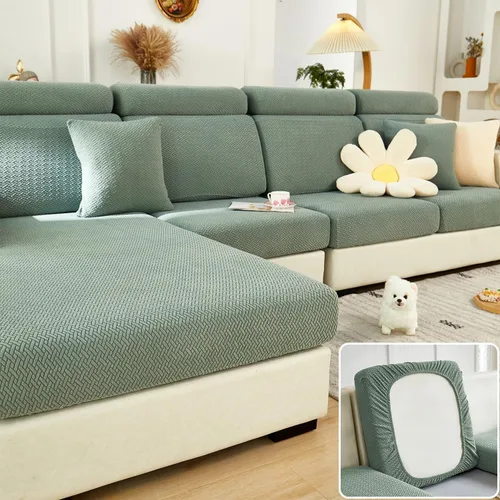 Vista 30 de Fundas mágicas para sofá, fundas de sofá relajantes para el hogar, fundas elásticas para sofá, fundas de sofá para perros, lavables