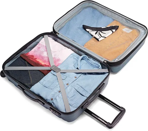 Vista 3 de Samsonite Omni PC - Maleta extensible rígida, verde azulado