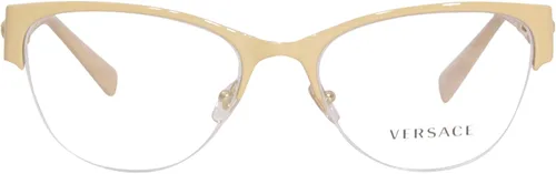 Vista 2 de Gafas graduadas Versace VE 1278 1476 BeigeOro pálido