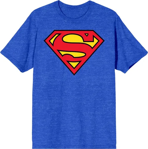 Vista 4 de Bioworld Superman Batman & Supermans Logos - Paquete de 2 camisetas para hombre