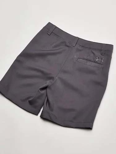 Vista 6 de Under Armour Pantalón corto de golf para niños, trabillas para cinturón, cierre elástico, ligero y elástico