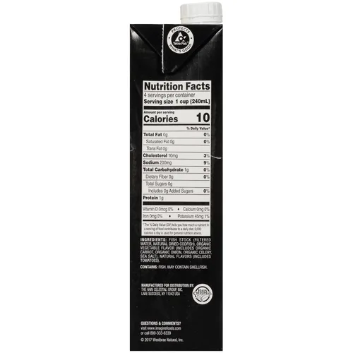 Vista 2 de Imagine Caldo de mariscos, 32 fl oz (paquete de 6)