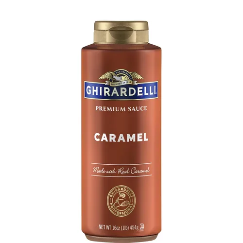 Vista 13 de Salsa sabor caramelo de Ghirardelli de 17 onzas
