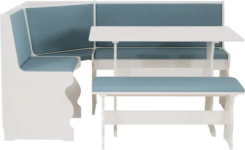 Vista 11 de Linon Lucy Capri Blue Nook 66.25 x 34.5 x 50.25 Azul