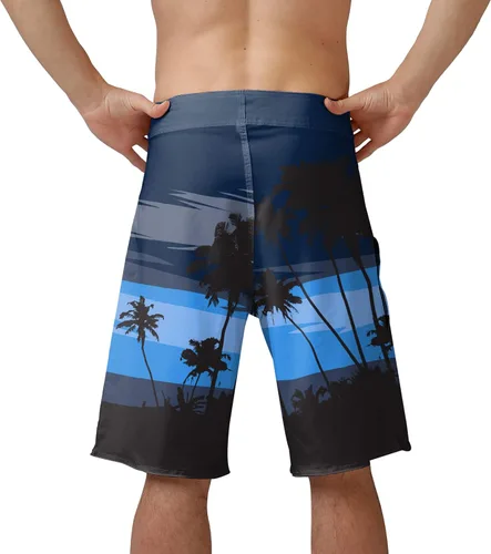 Vista 8 de FOCO Bañador con logotipo del equipo de la NFL para hombre Sunset