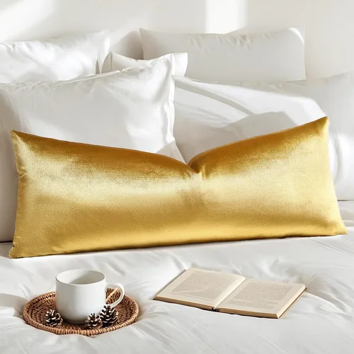 Vista 73 de Artscope Fundas de Almohada de Terciopelo de Lujo Fundas de Almohadas Cuadradas Decorativas Fundas de Cojines Suaves Sólidas para Sofá de Sala Sofá