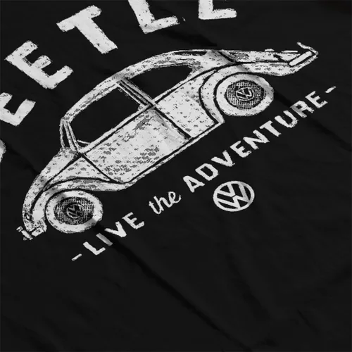 Vista 5 de Volkswagen Camiseta de mujer Beetle White Live The Adventure