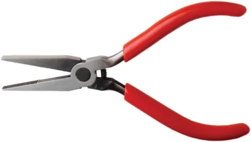 Vista 8 de Excel Blades Alicates de punta de aguja de agarre suave, herramienta de precisión de 5.5 pulgadas, ideal para hacer joyas, doblar alambre y trabajar