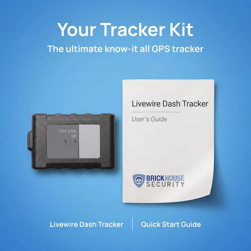 Vista 4 de Brickhouse Security Livewire 4 4G LTE - Rastreador GPS automático, seguimiento de vehículos y flotas, geocercas y alertas de velocidad