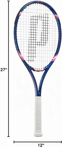 Vista 9 de Prince Scream LITE 275 - Raqueta de tenis dura, aluminio ligero x carbono