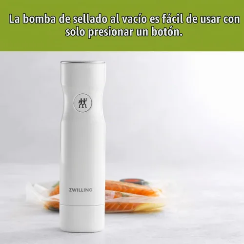 Vista 9 de ZWILLING Fresh & Save Recipiente sellador al vacío mediano, cacerola con tapa, bandeja para brownies, bandeja para lasaña, bandeja para pizza, 9.5 x