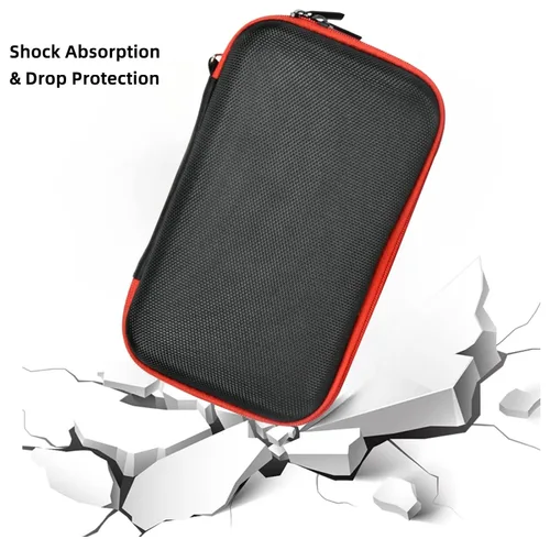 Vista 3 de JiangJiangBao EVA Hard Case for Powkiddys RGB30 Handheld Game Console, Hard Carrying Case Compatible with RGB30 Video Gaming Console, Drop-proof &