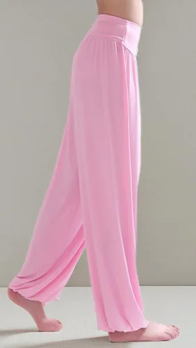 Vista 95 de Pantalones de algodón modal para mujer de AvaCostume, pantalones suaves para practicar yoga o deportes.