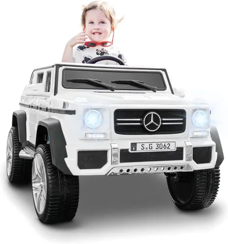 Vista 10 de Mercedes-Benz G650 - Coche eléctrico de 12 V para niños Negro