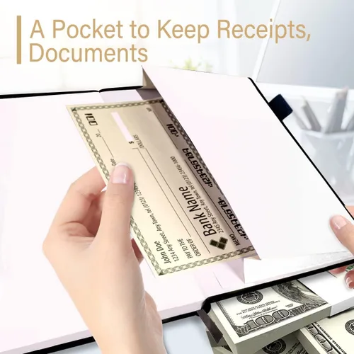 Vista 4 de Registros de cheques para chequera personal, registro Blugool de cheques con registros de cheques y transacciones, libro de registro de contabilidad