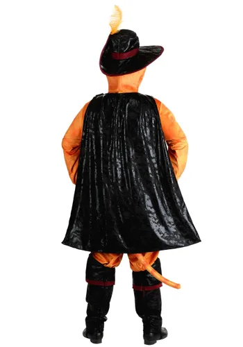 Vista 3 de Disfraz de Hombre Talla Plus Gato con Botas de Shrek Multicolor