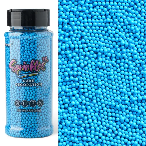 Vista 10 de Pastel Nonpareils Sprinkles, Sujoygar 4oz Edible Colored Cake Sprinkles Double-opening Design, 2mm Edible Dot Sprinkles for Cupcake Toppers Baking