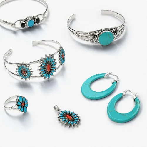 Vista 6 de Aretes de aro ovalados grandes y planos para mujeres y adolescentes, plata de ley 925, más colores de 1.5 pulgadas de diámetro, Gema Metal