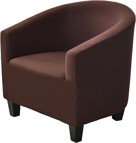 Vista 13 de NILUOH - Funda elástica para silla de club, cubierta elástica para silla de bañera, fundas para silla de barril, fundas para sillón, cubierta para 01