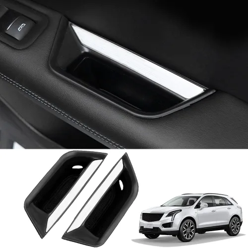 Vista 12 de para XT5, bandeja organizadora de apoyabrazos compatible con accesorios Cadillac XT5 2019 2018 2017 2016, inserto de reposabrazos
