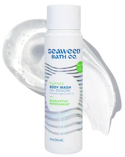 Vista 9 de Seaweed Bath Co. Gel de Ducha Energize, Aroma a Pomelo Naranja, 12 Onzas, Gel de Ducha para Hombres y Mujeres, Vegano, Sin Parabenos, Sin Sulfatos