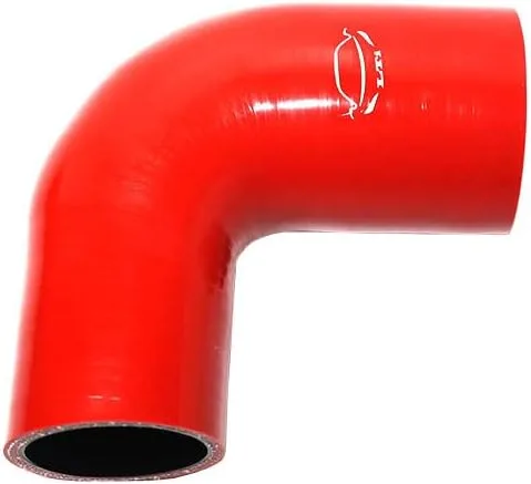Vista 27 de Manguera de silicona reforzada de 4 capas de alto rendimiento de 2"-2.25" ID codo reductor acoplador de 90 grados para turbo/intercooler/tubería
