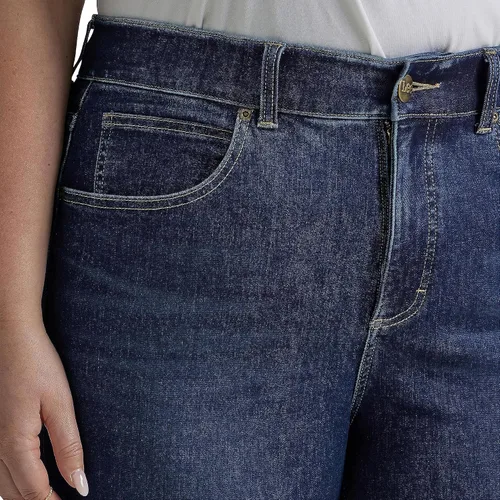 Vista 3 de Lee Jeans ajustados de tiro alto Ultra Lux Comfort con Flex Motion para mujer
