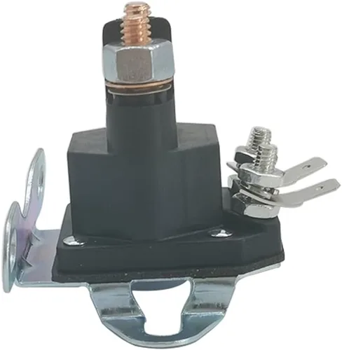 Vista 5 de Solenoide de arranque para tractor de césped compatible con tractores Troy Bilt, John Deere, Zero-Turn, Toro, MTD