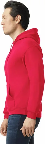 Vista 2 de Gildan - Sudadera con capucha de vellón para adultos, estilo G18500, paquete múltiple