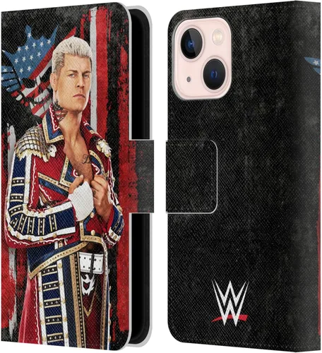 Vista 46 de Head Case Designs Funda con licencia oficial de la WWE American Nightmare Flag Cody Rhodes compatible con Apple iPhone 11
