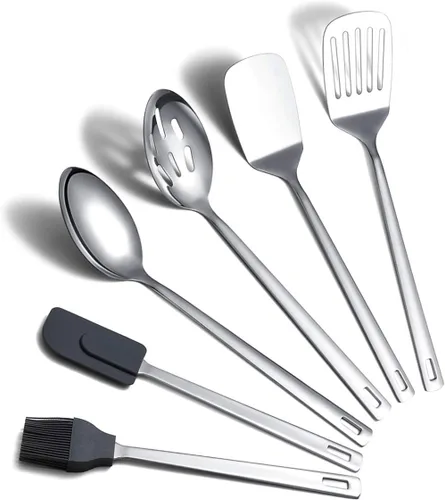 Vista 13 de Espátulas de silicona, Berglander raspadores flexibles herramienta de mezcla para hornear, herramientas de hornear, espátula de goma, resistente al