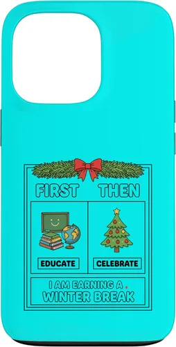 Vista 10 de Literary Teacher First Then Educate Celebrate I Am Earning Case for iPhone 17
