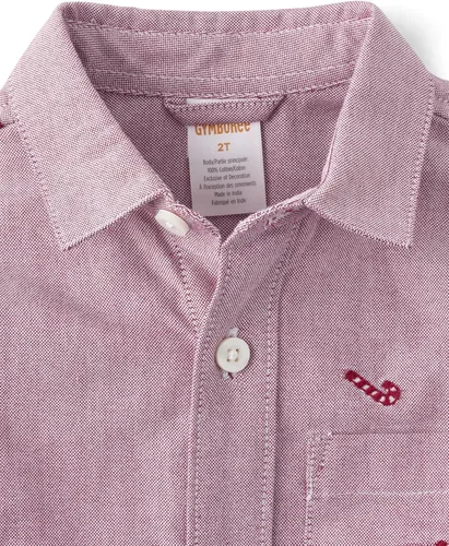 Vista 2 de Gymboree Boys' and Toddler Long Sleeve Button Up Dress Shirts