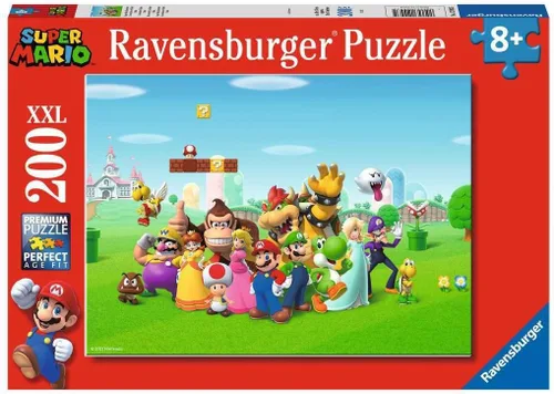 Vista 5 de Ravensburger Super Mario - Rompecabezas de 100 piezas para niños a partir de 6 años, piezas extra grandes